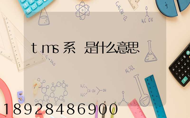 tms系統是什么意思