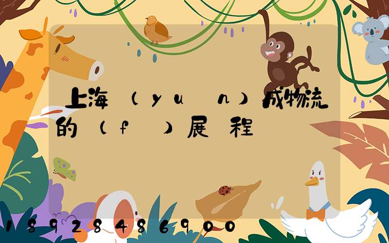 上海遠(yuǎn)成物流的發(fā)展歷程