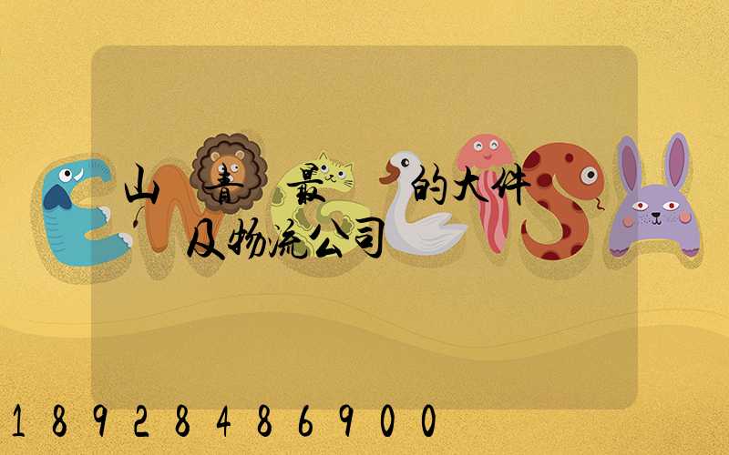 山東青島最專業的大件運輸車隊及物流公司